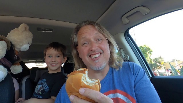 'Joey & I at Chick-fil-A on National Fast food Day. Peppermint Chip Milkshake Review.'