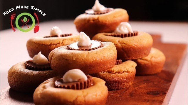 'Peanut Butter Cup Cookie Recipe | Peanut Butter Cup Cookies Hack | Food Made Simple'