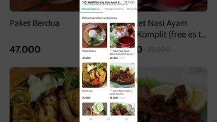 'Cara Pesan Makanan di GrabFood'