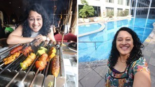 'Royal Buffet Experience | Radisson Blu Tour | Hyderabad Day 5 | Indian Food Vlog'