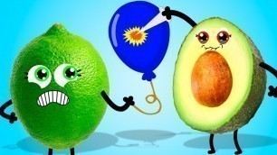 'Frutas Com Carinhas e Comidas Com Carinha | Cutefood Doodles #4'