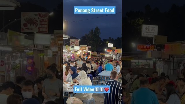 'Penang Street Food #shorts #food'