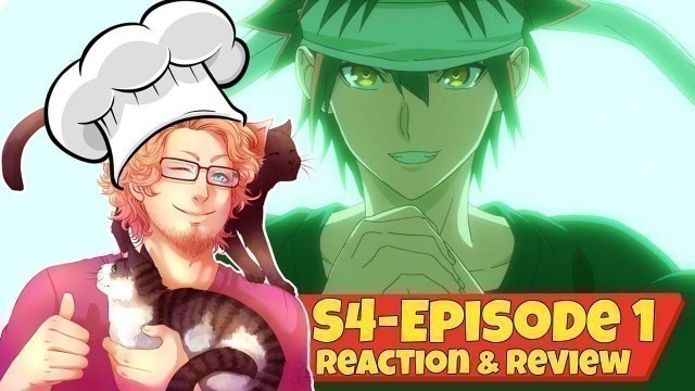 'Food Wars | REACTION & REVIEW - S4 Episode 1'