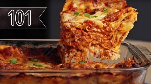 'How To Make The Ultimate Lasagna'