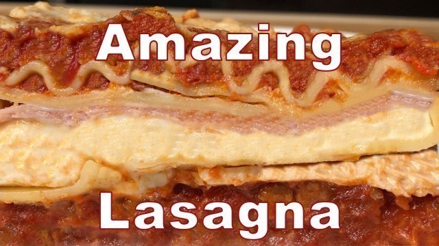 'The Loaded Lasagna - Chef Jean-Pierre'