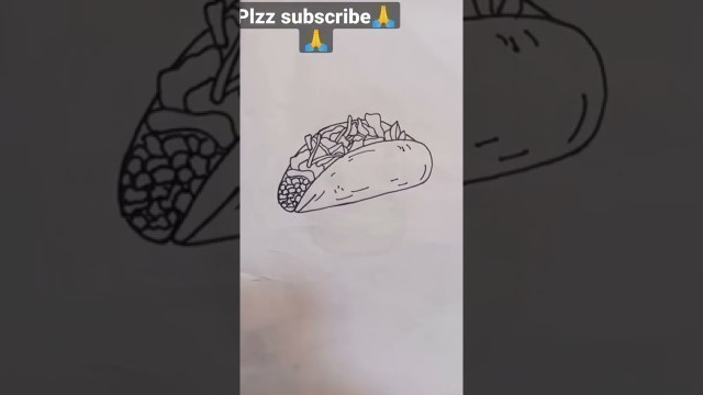 'How to draw Taco