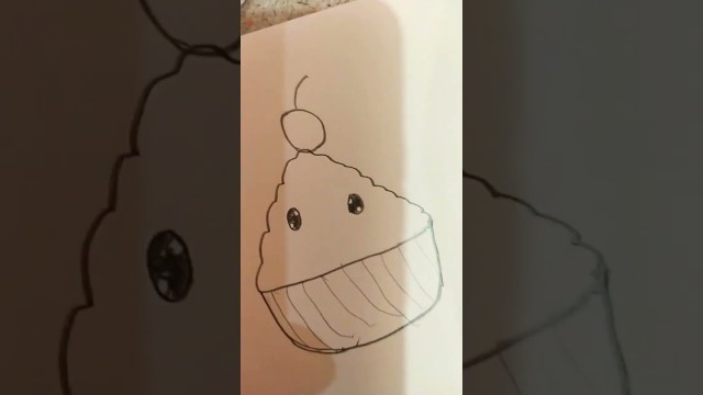 'Cute junk food drawing easy in 5 min #viral'