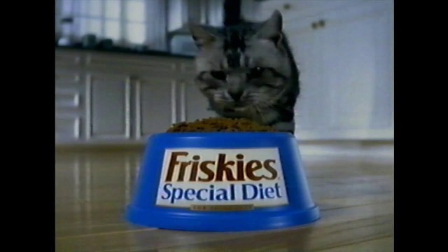 'Friskies Cat Food Commercials, 1994'