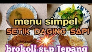 'EMPAT  MACAM MENU SIMPEL #chinesefood #masakanhongkong'