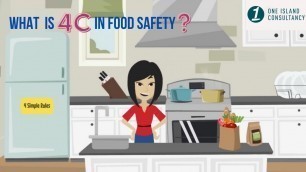 'What is the 4Cs of Food Safety?'