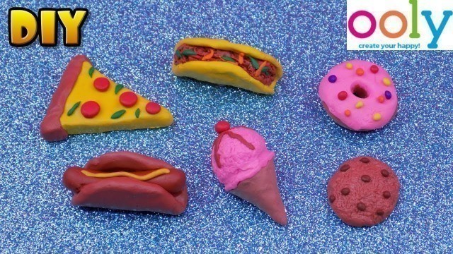 'DIY Cute Food Erasers 