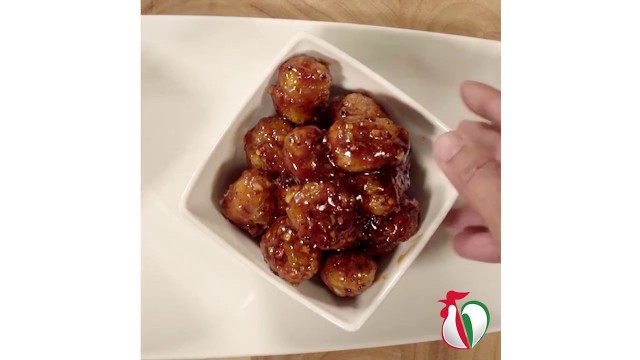 'Sticky Chilli Chicken Popcorn Recipe by Tariq Halal at London Halal Food Festival 2017'