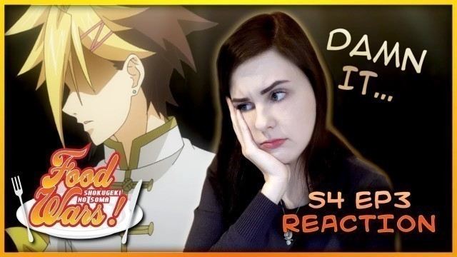 'Food Wars | Shokugeki no Soma - Season 4 Episode 3 REACTION'