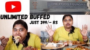 'The Food Foundry | Unlimited Buffet  |Kopar Khairane |Unlimited Chinese buffet #Bombaytamilachi'