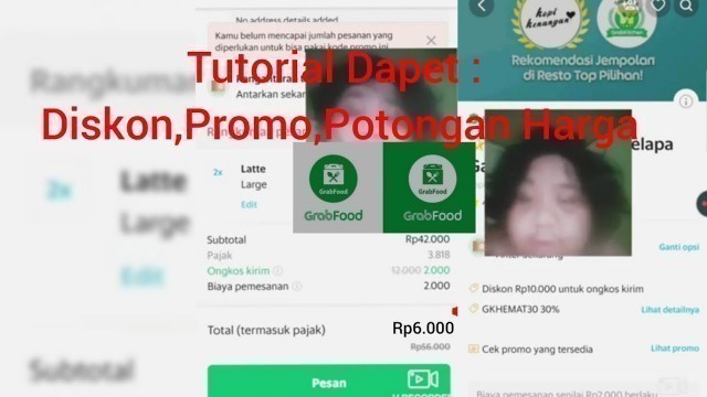 'Cara Dapetin Diskon,Promo,Potongan Harga di Aplikasi GRAB,  Gokil GRABFOOD'