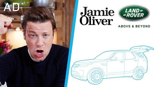 'I Designed My Own Kitchen Car!!! | Jamie Oliver & Land Rover Part 1 | AD'