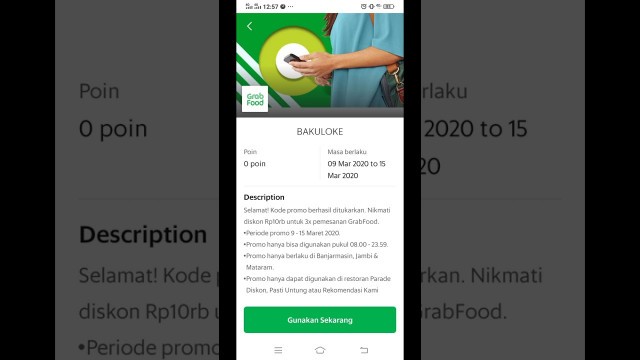 'PROMO GRABFOOD TERBARU BANJARMASIN, JAMBI & MATARAM'