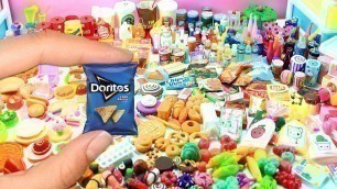 '35 Handmade DIY Miniatures Doll Foods - Soda, Cakes, Pizza, Pies, etc.'