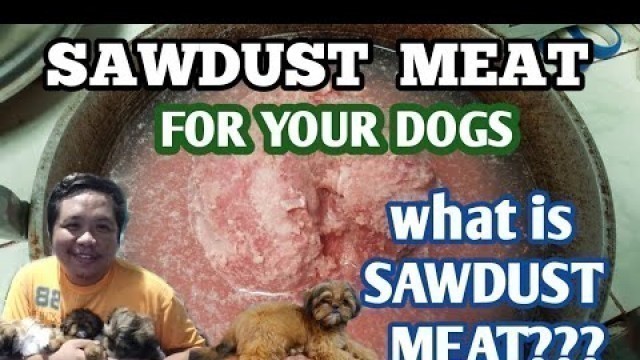 'MURANG SAWDUST MEAT RECIPE 45 PESOS PER KILO  FOOD FOR YOUR CATS AND DOGS'