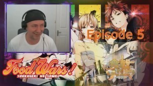 'Shokugeki No Souma Season 4 Episode 5 - Live Reaction'