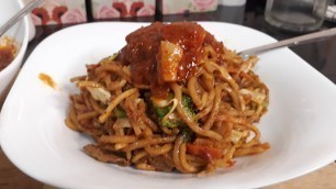 'Resepi Mee Goreng Mamak Sambal Sotong Penang style | Malaysia Street Food @ Home | Mudah dan Sedap'