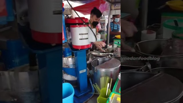 'Street Food Famous Penang Teochew Chendul, Georgetown Malaysia'