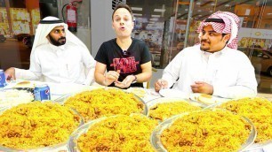 'Most RARE Street Food Tour of Saudi Arabia - INSANE Camel Platter + FULL Day of Eating Saudi Food!!!'