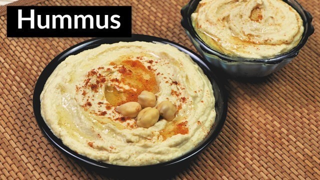 'हम्मस बनाने का आसान तरीका | Hummus Recipe | Hummus with Tahini Recipe | Kabitaskitchen'