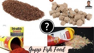 'Which food I feed to my Guppy\'s'