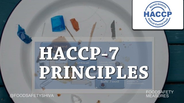 '7 HACCP priciples, Food safety, Short Videos #food safety#HACCP'