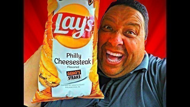 'Lay\'s Philly Cheesesteak Flavored Chips Review!'