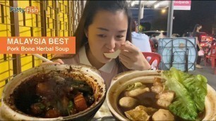 'Penang Best Bak Kut Teh ( Pork Bone Herbal Soup ) |  Malaysia Street Food'