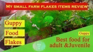 'My guppy farm flakes food review  and delivery | Tamil |Price of KK'