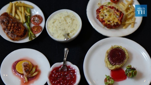 'Miniature food: tiny meals that take huge effort'