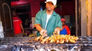 'Street Food Tour of Lamu, Kenya - FOOD MELTING POT and Sailboat BBQ - Kenyan Swahili Food!'