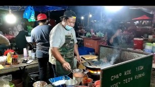 'Pasar Malam Permatang Pauh, Penang | Malaysia Night Market Street Food Tour'