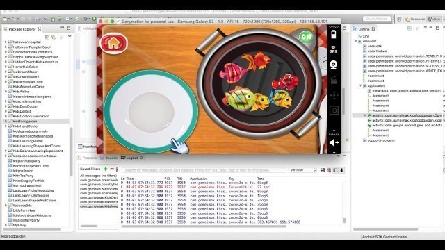 'Kids Food Garden - Source Code Video By Sell My Source Code.'