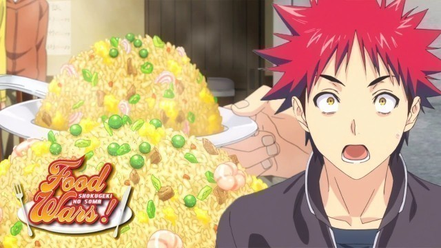 'Food Wars Shokugeki no Soma Episode 1 食戟のソーマ Anime Review   Hentai Cooking Comedy'