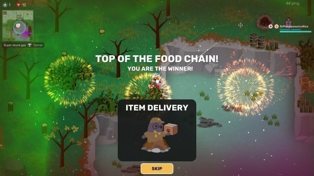 'TOP OF THE FOOD CHAIN BABY!!! | Super Animal Royale Solo Win'