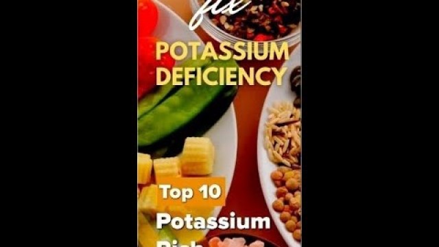 'Top 10 Potassium Rich Foods  | #Shorts'