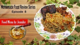 'Chinese Food At Lunch  | Food Menu By Jennifer | Homemade Food Series | Episode 8 #foodvlog'