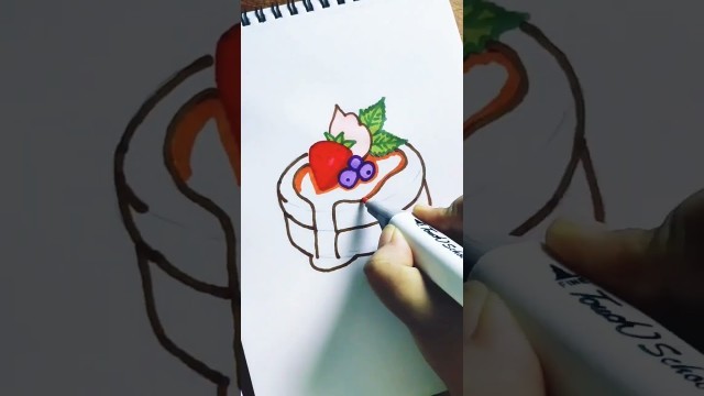 'food drawing #shorts #viral #youtubeshorts'