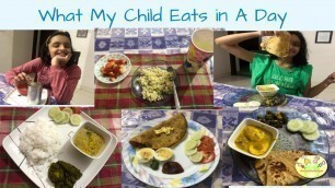 'What My 10 years old eats in a day| Food chart for a school going child'