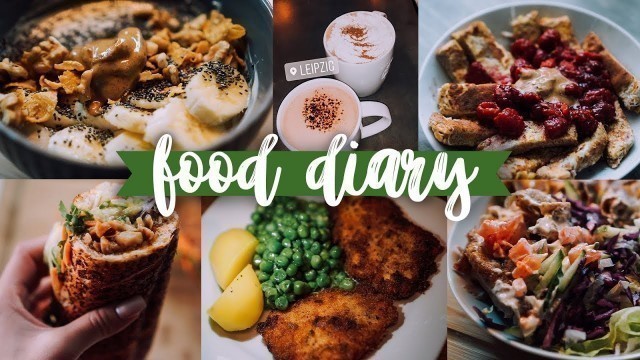 'FOOD DIARY - Ernährung als Studentin (gesund, intuitiv, high protein) // JustSayEleanor'