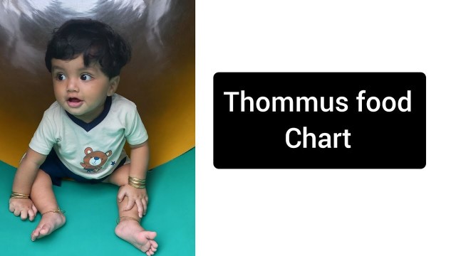 'Thommus food chart'