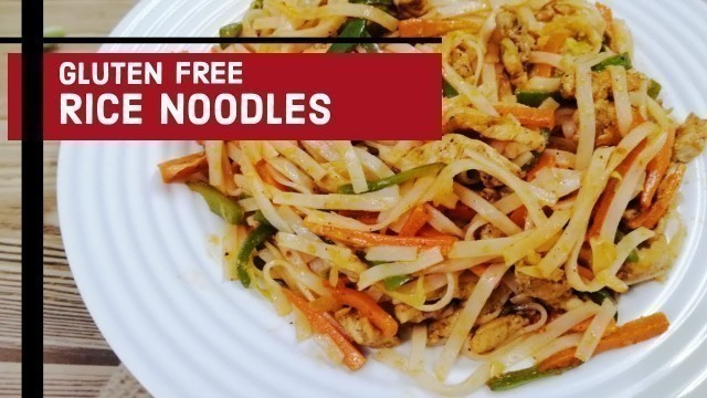 'Rice Noodles Recipe | Gluten Free Noodles | Zaiqa Food Channel'