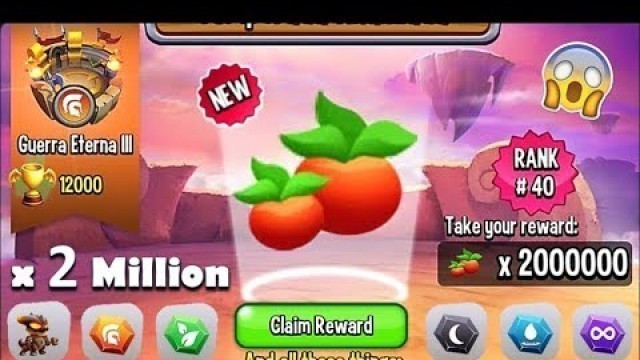 'FREE 2 MILLION FOODS, NEW ARENA REWARDS | DRAGON CITY 