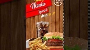 'Digital Signage HypnoScreen - Promovare Meniu Fast Food'