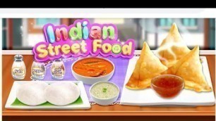 'indian street food cooking game'