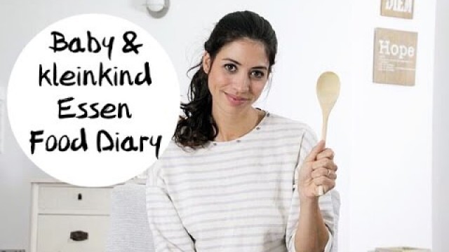 'Baby & Kleinkind Essen Food Diary'